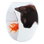 WC sedadlo Wenko Fish & Cat, 45 × 37,5 cm