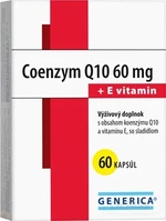 GENERICA Coenzym Q10 60 mg + E vitamin