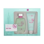 Mandarina Duck Let´s Travel To New York dárková kazeta toaletní voda 100 ml + sprchový gel 100 ml pro ženy