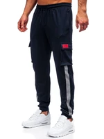 Pantaloni de training bleumarin Bolf HY867