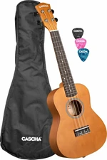 Cascha CUC100 Linden Koncertní ukulele Brown