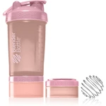 Blender Bottle ProStak Pro športový šejker + zásobník farba Rosé Pink 650 ml