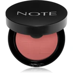 Note Cosmetique Luminous Silk pudrová tvářenka 06 Sandy Pink 5,5 g