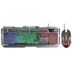 Klávesnica s myšou Trust GXT 845 Tural Gaming Combo, US (22457) čierna Trust GXT 845 Tural

Designová herní klávesnice zaručuje pohodlné hraní i při n