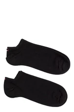 Ponožky Tommy Hilfiger 2-pak pánske, čierna farba, 342023001