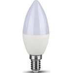 LED žárovka V-TAC 42151 230 V, E14, 5.5 W = 40 W, teplá bílá, A+ (A++ - E), tvar svíčky, 1 ks