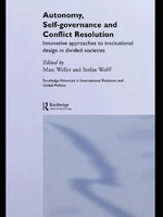 Autonomy, Self Governance and Conflict Resolution