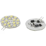 LED žárovka Renkforce, G4, 2,8 W, 30 V, 54,3 mm, studená bílá