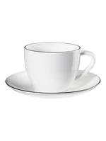 Šálek na cappucinos podšálkem Á TABLE LIGNE NOIR ASA Selection