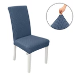 Home Chair Cover Polyester Solid Color Breathable Stain Resistant Indoor Garden Chair Protector