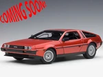 Delorean DMC 12 Metallic Red 1/18 Model Car by Autoart