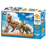 PRIME 3D PUZZLE - T - rex versus Triceratops 500 dílků