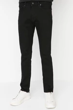 Čierne úzke džínsy Trendyol