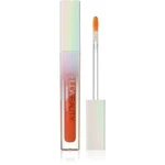 Huda Beauty Silk Balm Spicy transparentní lesk na rty pro zvětšení objemu s hřejivým účinkem odstín Fuego 3 ml