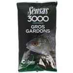 Sensas krmítková směs 3000 gros gardons 1 kg-plotice černá