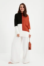 Sweter damski Trendyol Color Block