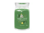 Yankee Candle Aromatická svíčka Signature sklo velké Shimmering Christmas Tree 567 g