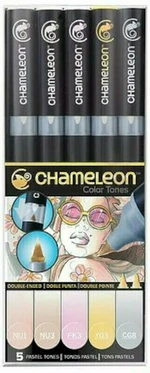 Chameleon Pastel Tones Schattierungsmarker Pastel Tones 5 Stck