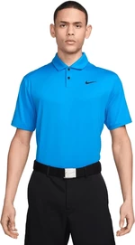 Nike Dri-Fit Tour Solid Mens Polo Light Photo Blue/Black L Polo