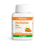 MEDPHARMA Kurkuma plus piperín 67 kapsúl