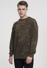 Camo Crewneck olivový camo