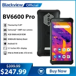 [In Stock] Blackview BV6600 Pro Rugged Mobile Phone Thermal Imaging Camera FLIR® Android 11 4GB+64GB 8580mAh Global Smartphone