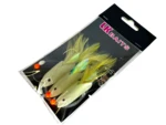 LK Baits Návazec na moře Hokkai Rig 5/0 0,70/0,60mm Lumino žlutý