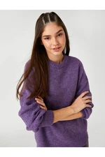 Koton Knitted Sweater Crew Neck Long Sleeve