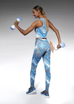 Bas Bleu ENERGY sports leggings with Super Push-Up effect and fashionable print