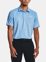 Under Armour UA Playoff 3.0 Printed Polo triko Modrá