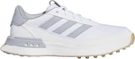 Adidas S2G Spikeless 24 Junior Golf Shoes White/Halo Silver/Gum 38