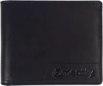 Meatfly Eliot Premium Leather Wallet Black Portafoglio