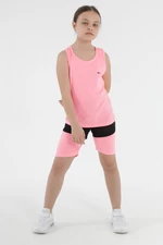 Detská tepláková súprava Slazenger Dolf Girls Fuchsia