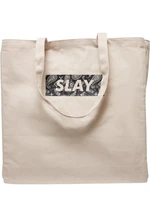 Canvas bag SLAY Oversize white