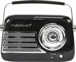 Madison Freesound-VR40B Black Retro Radio