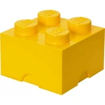 LEGO® Úložný box 25 x 25 x 18 cm Žltý