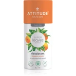 Attitude Super Leaves Deodorant tuhý deodorant bez obsahu hliníkových solí Orange Leaves 85 g