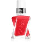 essie gel couture 2.0 lak na nechty s gélovým efektom odtieň 470 sizzling hot 13,5 ml