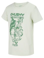 Children's functional T-shirt HUSKY Tash K light green