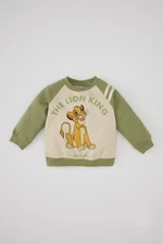 DEFACTO Baby Boy Disney Lion King Crew Neck Sweatshirt