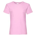 Valueweight Fruit of the Loom Pink T-shirt