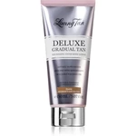 Loving Tan Deluxe Gradual Tan vyživující tělové mléko pro zvýraznění opálení odstín Dark 150 ml