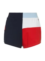 Tommy Jeans Krátke nohavice - TJW ARCHIVE BLOCKING SHORT modré