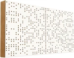 Mega Acoustic FiberPRO120 Binary Diffuser White/Light Brown Pannello in legno assorbente