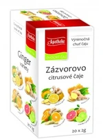 APOTHEKE Premier Selection čaj zázvor-citrus zmes vrecúška 20 x 2 g