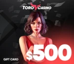 Toro Casino $500 Gift Card