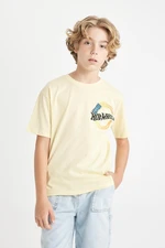 DEFACTO Boy Hot Wheels Crew Neck Short Sleeve T-Shirt