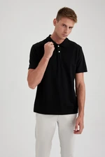 DEFACTO Regular Fit Polo Neck Short Sleeve T-Shirt