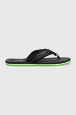 Žabky Tommy Hilfiger PATCH HILFIGER BEACH SANDAL pánské, tmavomodrá barva, FM0FM04470