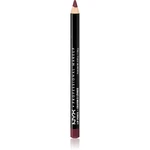 NYX Professional Makeup Slim Lip Pencil precízna ceruzka na pery odtieň Plum 1 g